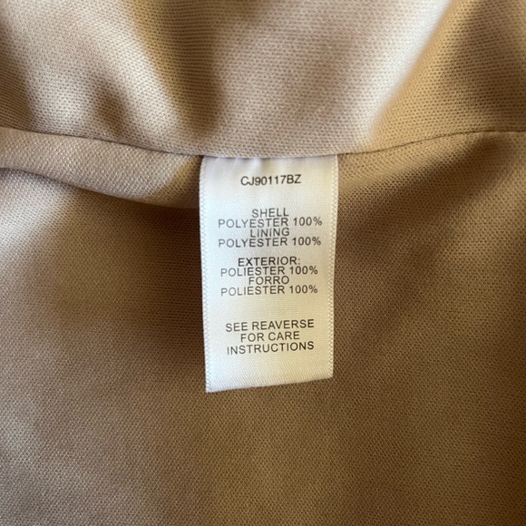 Autumn Teddy Bear Coat - Oversized Fit - Picture 8 of 8